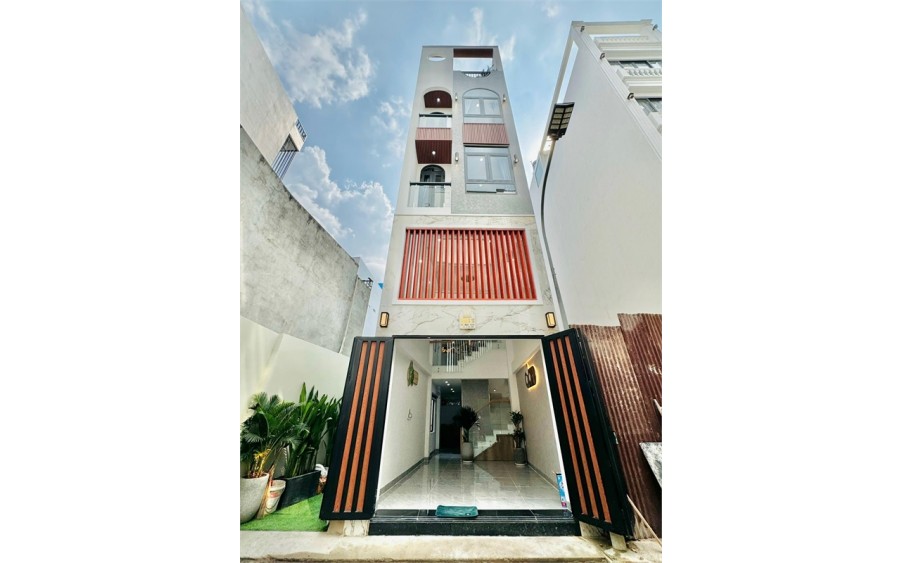 HAPPY HOUSE 5 Tầng full nội thất, Hẻm 6m Lê Đức Thọ, Gò Vấp, 6.66 tỷ