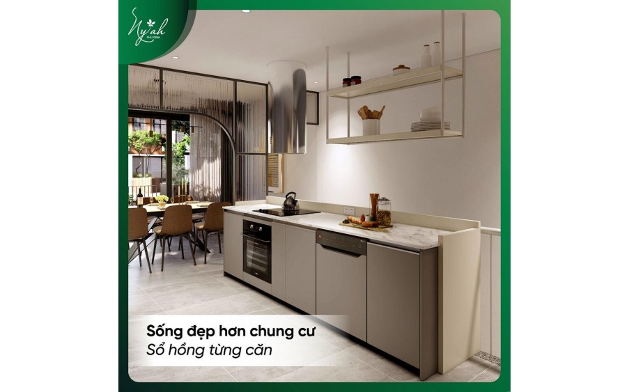 Bán nhà phố liền kề khu biệt lập Ny'Ah Phú Định