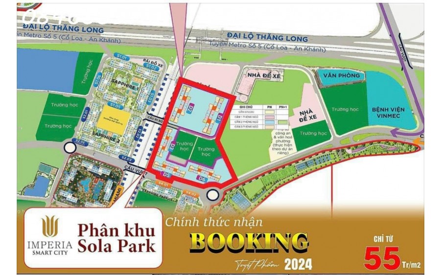 DỰ ÁN THE SOLA PARK,CHIẾT KHẤU 3% CHO 500 SUẤT BOOKING ĐẦU TIÊN-0846859786