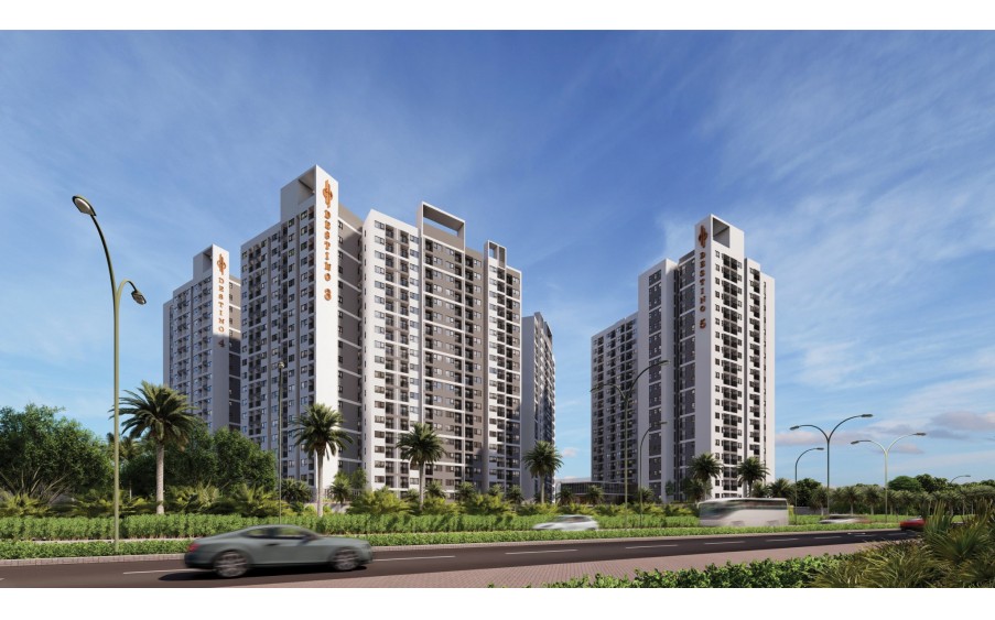 Bán căn hộ mặt tiền QL 1A, Destino Centro, chỉ 1,1 tỷ