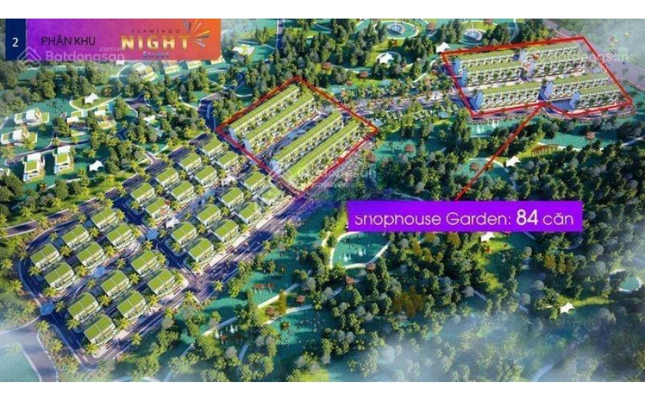 Cần bán căn shophouse Flamingo Đại Lải Resort 147m2