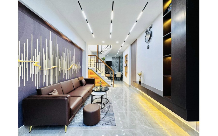 GẤP BÁN - NHÀ ĐẸP 5 TẦNG - 2 MẶT HẺM Ô TÔ - PHAN VĂN TRỊ - P10 - KHU VIP CẠNH BÊN CITYLAND - P10 - GÒ VẤP. GIÁ CHỈ 10.5 TỶ.