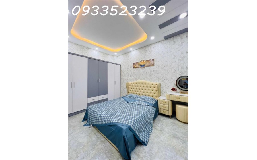 Bán nhà đường Bùi Đình Túy 105m2 (5.6x19m) nhà 5 tầng btct hẻm xe hơi 6m & gần Chợ Long Vân Tự