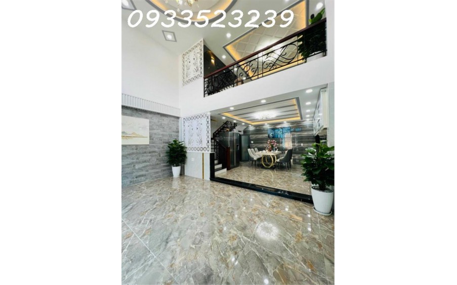 Bán nhà đường Bùi Đình Túy 105m2 (5.6x19m) nhà 5 tầng btct hẻm xe hơi 6m & gần Chợ Long Vân Tự
