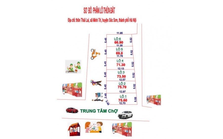 Chính chủ bán đất Thái Lai - Minh Trí - Sóc Sơn - Hà Nội