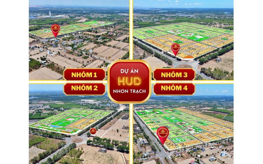 Saigonland Nhơn Trạch - Bán nền nhà vườn dự án Hud Nhơn Trạch Đồng Nai