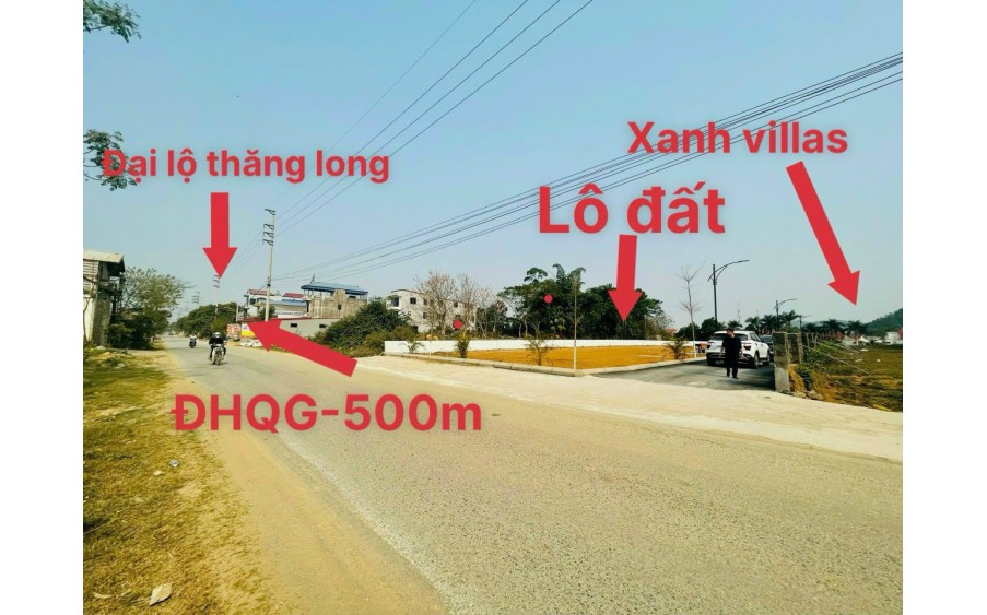 BÁN NHANH LÔ ĐẤT MẶT ĐƯỜNG KINH DOANH TẠI HÒA LẠC GIÁ NHỈNH 1 TỶ 0973851566