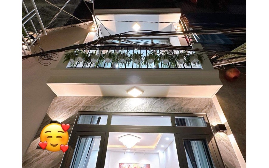 NHÀ ĐẸP 25.2m²- NGANG 6m - 2 TẦNG - FULL NỘI THẤT - BÌNH THẠNH - 3.65 Tỷ.