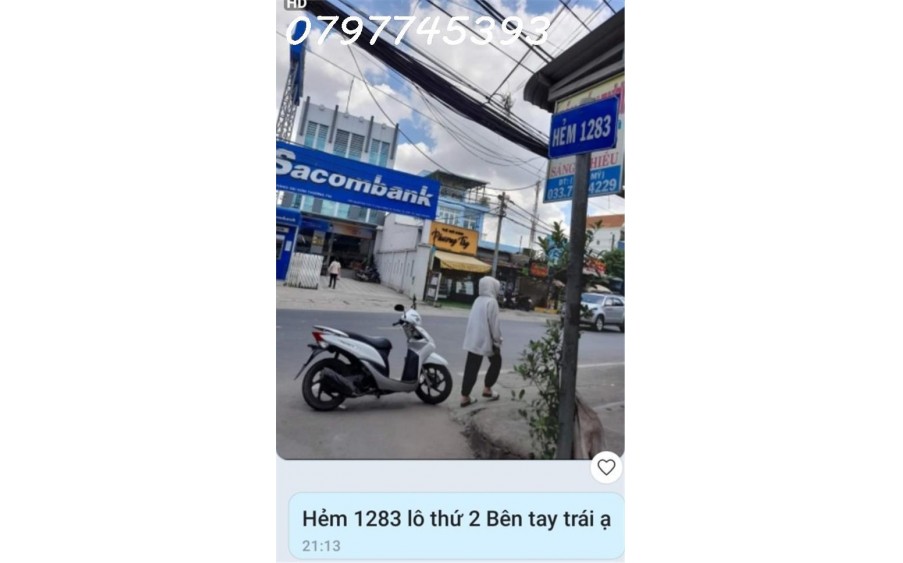 LH: 0797745393 Cần tiền cắt lỗ Bán nhanh giá bán:3 tỷ 550 triệu đất sổ đỏ chính chủ đường Nguyễn Duy Trinh TP Thủ Đức TPHCM