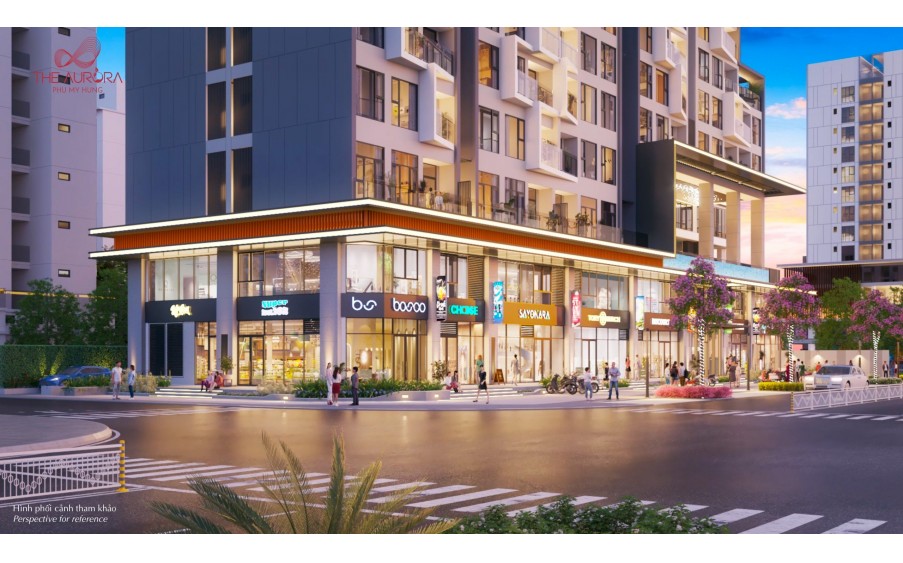 PHÚ MỸ HƯNG MỞ BÁN SHOPHOUSE NGUYỄN LƯƠNG BẰNG THE AURORA QUẬN 7