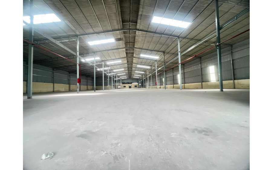 Cho Thuê Kho Xưởng Tân Uyên, Bình Dương - Diện Tích 6000m², Xưởng 3500m², Văn Phòng 180m², Điện 1500kW, PCCC Vách Tường - Giá 200 Triệu/Tháng