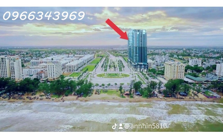 CĂN HỘ VIEW BIỂN SẦM SƠN SỔ ĐỎ LÂU DÀI ĐẦU TIÊN CỦA SUN GROUP. LH: 0966343969