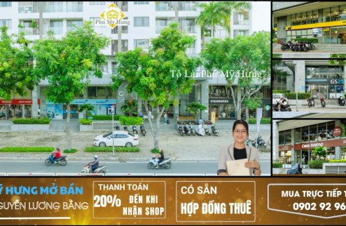 Phú Mỹ Hưng mở bán Shop The Aurora, ngay mặt tiền đường Nguyễn Lương Bằng, Lịch TT dài, Vay LS 0%