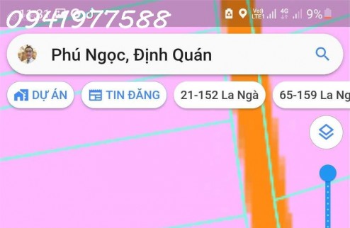 Đất nền full thổ cư xã Phú Ngọc, Định Quán, ĐN. Giá chỉ 90tr/m ngang, giá rẻ nhất khu vực