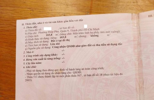 Bán nhà mặt tiền đường kinh doanh, DT: 128m2, ngang 5m, giá 8 tỷ, Lê Văn Việt, Hiệp Phú, Thủ Đức.