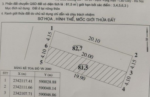 Mở bán siêu phẩm 60m2 đất tại Nhạn Đường, Xuân Nộn, Đông Anh, Hà Nội. 2 mặt tiền, đường ôtô tránh.