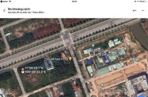 Đất góc gần trường đại học quốc tế Việt Đức cho thuê và kinh doanh được ngay - Gọi: 0979 791 478