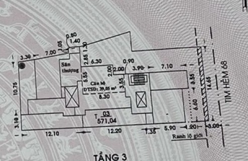 Bán gấp căn hộ 40m2 C/C đường Nguyễn Bá Tòng Q.Tân Bình