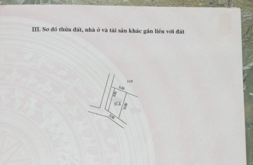 CC F0 cần bán mảnh đất 51m2, mt 5m, LH 0814895766, nhỉnh 3.x tỷ (x nhỏ tí ti), Mặt phố An Thắng, Biên Giang, Hà Đông, Hà Nội.