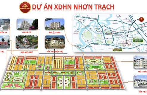 Cty Saigonland Nhơn Trạch - Mua bán đất Nhơn Trạch - Dự án Hud Nhơn Trạch Đồng Nai.