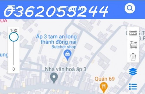 Bán đất thổ cư 2 mặt tiền đường Diên Nghệ, xã Tam An, Long Thành, Đồng Nai