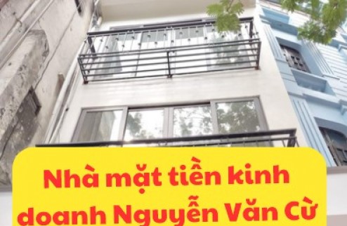 Nhà Nguyễn Văn Cừ 4 tầng, kinh doanh đa ngành, nở hậu, dòng tiền cho thuê ổn định.