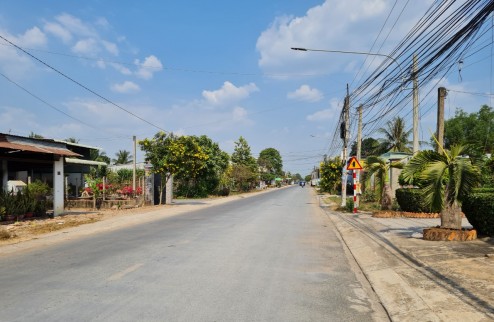 Bán đất hai mặt tiền đường ĐT 821 và mặt tiền đường An Ninh Tây-gần KCN  An Ninh Tây- Lộc Giang