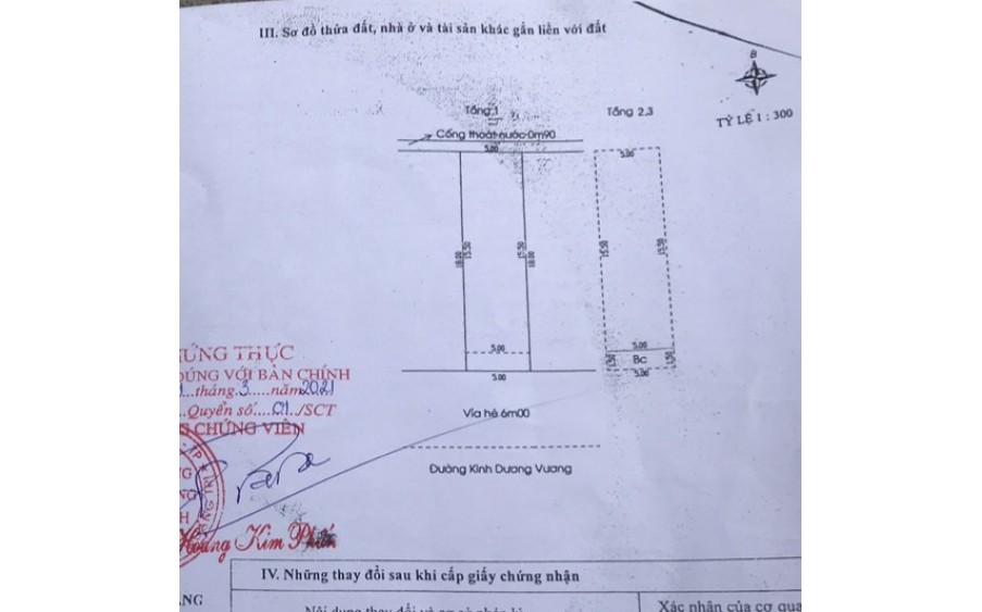 Bán nhà 3 tầng Kinh Dương Vương - Hòa Minh - Liên Chiểu - Đà Nẵng.