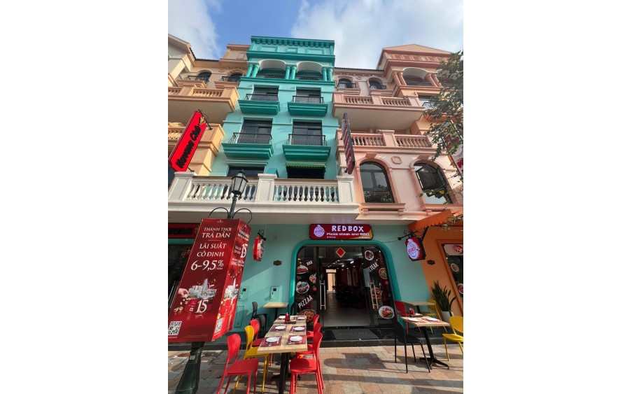 Bán shophouse Mega Grand World view sông gần quảng trường Venice 96m2/sàn