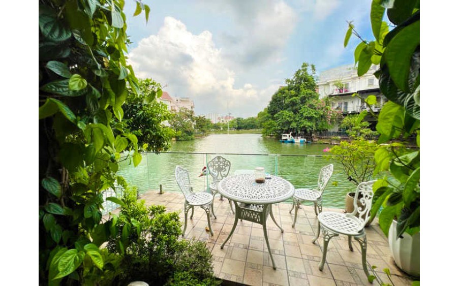 Biệt thự Vin riverside, Long Biên ở thoáng mát view sông, vị trí đẹp nhất 290m x 4t, 89 tỷ