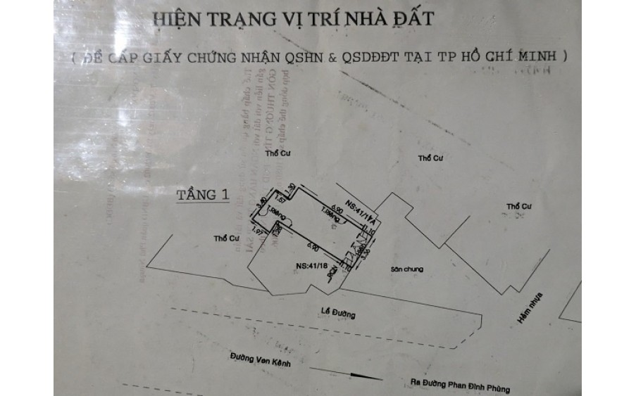 BÁN NHÀ MẶT TIỀN ĐƯỜNG TRƯỜNG SA, P17, QUẬN PHÚ NHUẬN