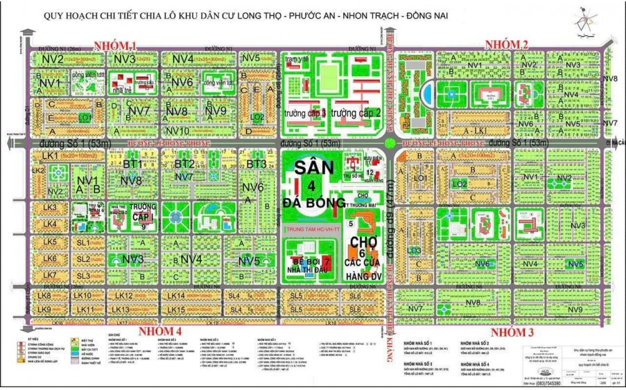 Saigonland Nhơn Trạch - Nhận Ký Gửi, Mua Bán, Tư Vấn Đất Nền Nhơn Trạch, Dự Án Hud - XDHN - Ecosun sẵn sổ hồng riêng.