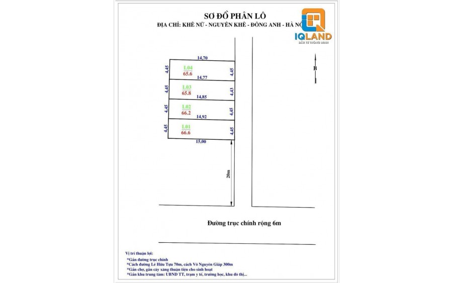 CHÍNH THỨC MỞ BÁN HÀNG F0 NÓNG HỔI THÔN KHÊ NỮ,NGUYÊN KHÊ, ĐÔNG ANH, HÀ NỘI.