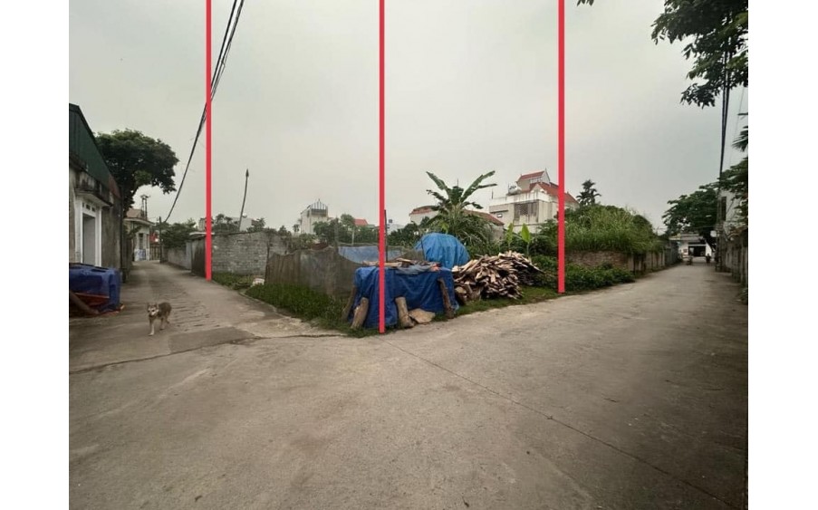 Cần Bán Đất 81m2, nhỉnh 2.x tỷ, giáp TL 419, Đại Yên, tk2, ô góc đường ô tô đánh võng vòng quanh đất.