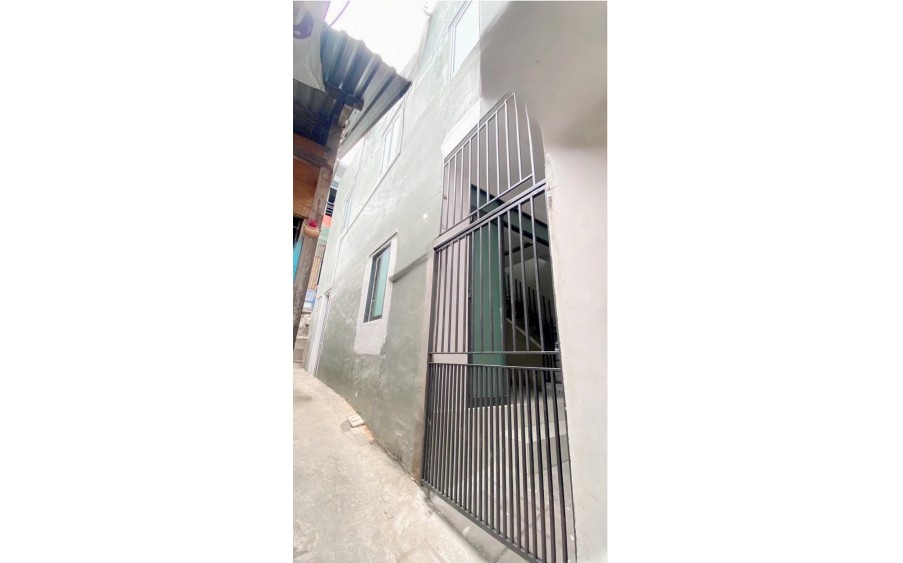 BÁN NHÀ MỚI 2 TẦNG HẺM NGÔ ĐẾN VĨNH PHƯỚC GIÁ 1TY4