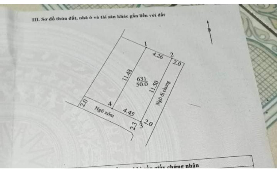 Đất 50m2, tk3, chỉ 9xx tr, Chúc Lý, Ngọc Hòa, Chương Mỹ, HN.