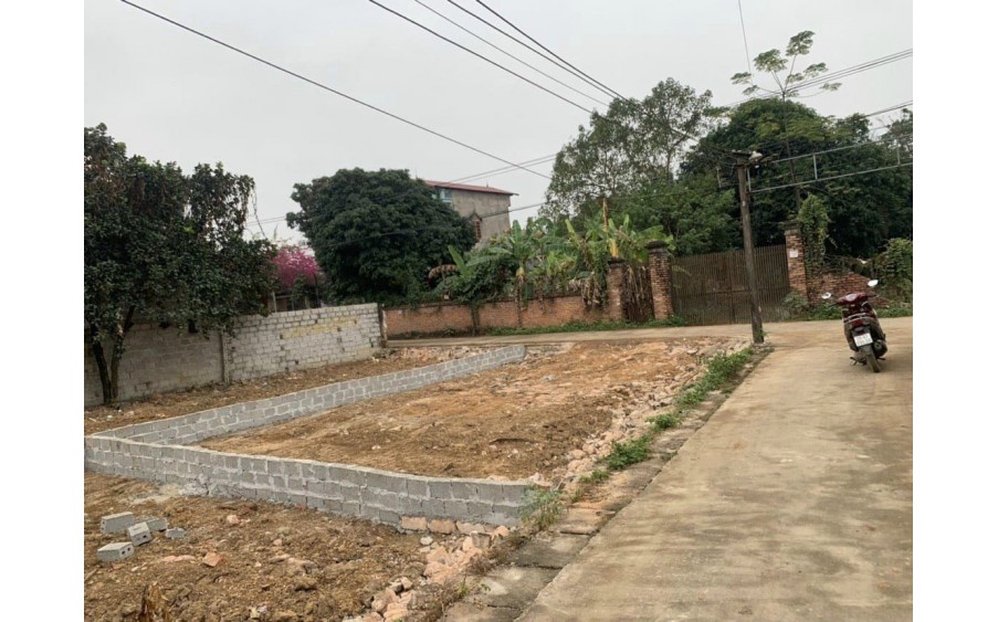 Cc gửi bán 81.5m2, 1.x tỷ (x tý hon), tk4,  lô góc, ô tô, xóm 4 Thuỷ Xuân Tiên, Chương Mỹ, gần kho J106,