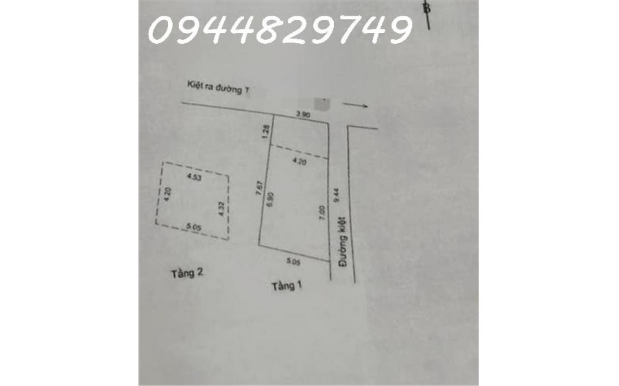 HOT - Nhà mới lô góc - Trần Cao Vân- Yên Khê, Thanh Khê, ĐN - Bán nhanh 2,4 tỷ bay sớm