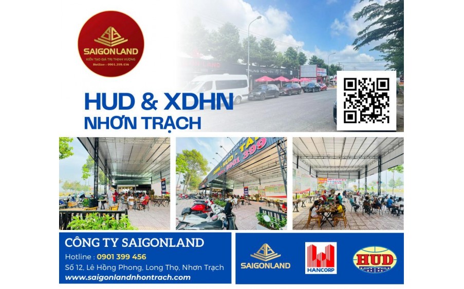 Saigonland Nhơn Trạch - Nhận Ký Gửi, Mua Bán, Tư Vấn Đất Nền Nhơn Trạch, Dự Án Hud - XDHN - Ecosun sẵn sổ hồng riêng.