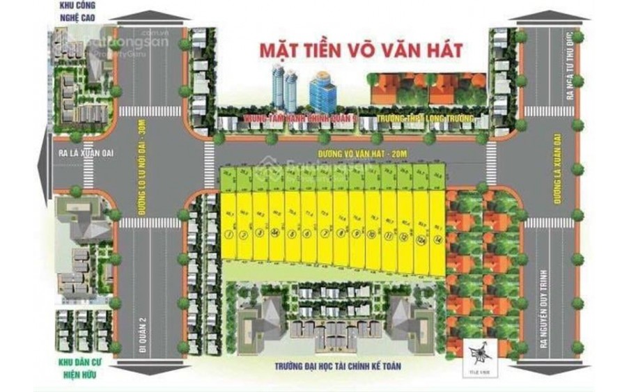 Bán lỗ lô đất mặt tiền đường Võ Văn Hát, Quận 9, DT: 91,1m2, 65,7m2 thổ cư, ngang 4m, giá cực tốt