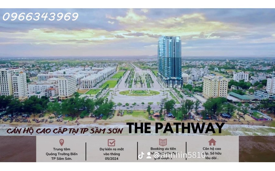 2 NGÀY CUỐI CK1%.CĂN HỘ MẶT BIỂN ĐẸP NHẤT SẦM SƠN, SUN SẦM SƠN. LH: 0966343969