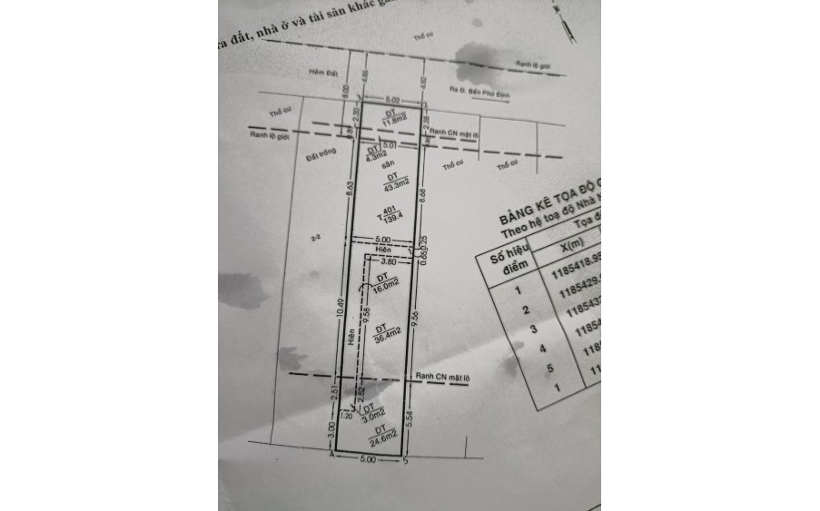 Bán nhà cấp 4 5 x 25 phường 16 Phú Định Quận 8 chỉ 6 tỷ