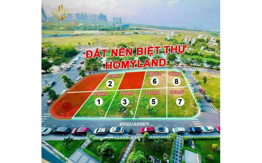 Đất nền Biệt thự Homyland Riverside Quận 2