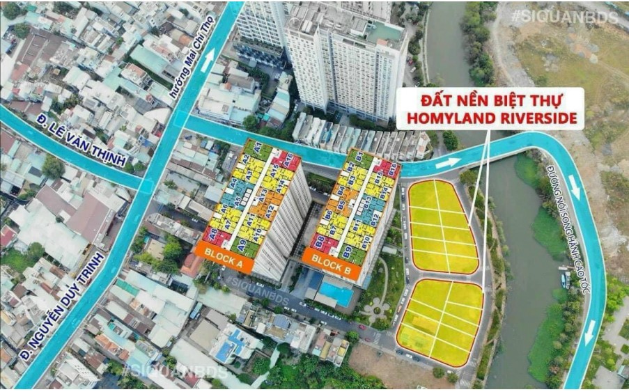 Đất nền Biệt thự Homyland Riverside Quận 2