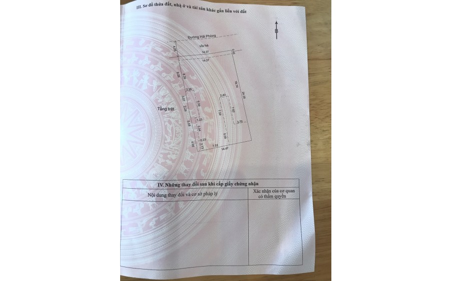 Chính chủ cần bán nhanh CẦN BÁN ĐẤT & NHÀ MẶT TIỀN ĐƯỜNG HẢI PHÒNG