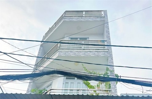 Nhà 5.5x13m, 4 Tầng, HXH Nguyễn Tư Giản, Gò Vấp, Gần mặt tiền.