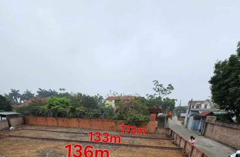 Cần tiền nên bán gấp mấy mảnh đất sổ đỏ giá rẻ, DT từ 100 - 5000m gần khu CN sạch Minh trí, Sóc Sơn