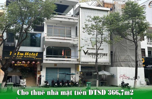 Chính chủ cho thuê nhà mặt tiền DTSD 366,7m2 nằm ngay bờ Sông Hàn, Sơn Trà, Đà Nẵng