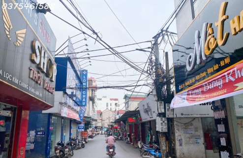 108m2 mặt đường lớn Kim Chung gần KCN Bắc Thăng Long, kinh doanh bỏ mặc, view hồ cực đỉnh.