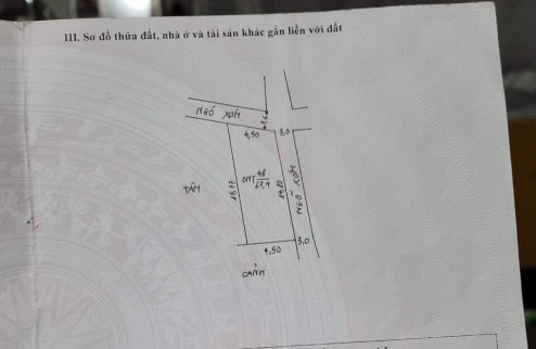 Đoàn Kết, Đại Yên, 67.4m2, lô góc, ô tô vào, tk5, gần TL 419, giá đầu tư 1.x tỷ